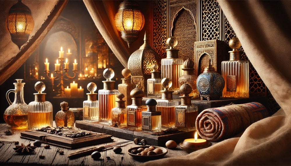 Arabian perfume collection